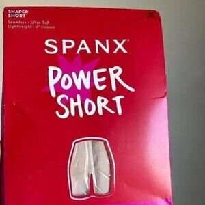Spanx Power Shorts Soft Nude Short 6" Inseam Seamless Ultra Soft - Multi Size